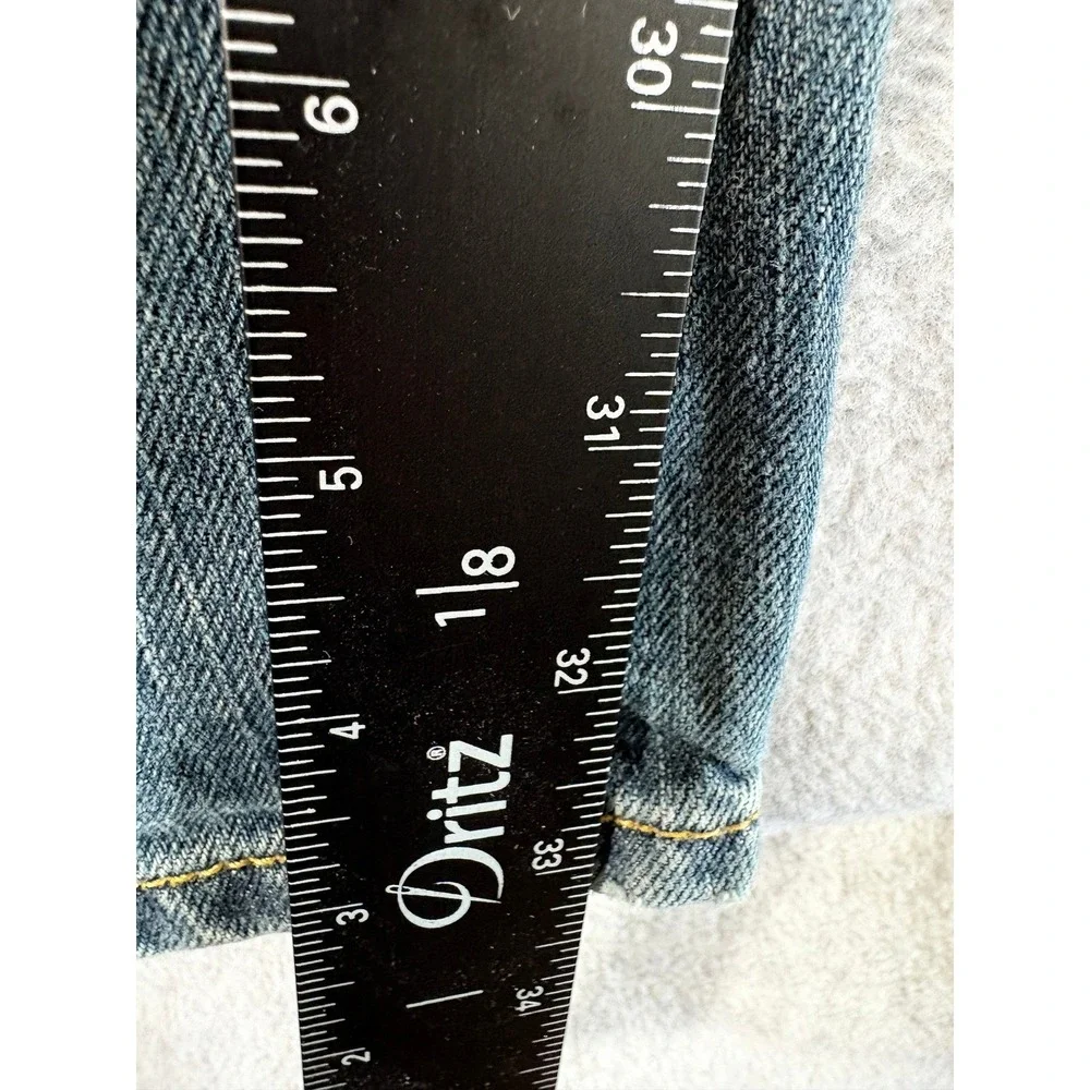 VTG Levis 559 Jeans Mens 46x34 Blue Relaxed Straight Leg Faded Workwear Denim